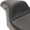 Drifter Seat - Black Logo - Smooth Vinyl - Carbon Fiber - FL '97-'07 - view 4