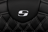 SEAT ROADSOFA LS W/BR WHITE STITCH - view 5