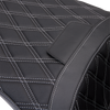 Freedom Seat - Vinyl - Double Diamond Silver Stitch - FLH '09-'23 - view 4