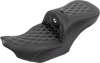 SEAT ROADSOFA LS CF W/BR SILVER STITCH - view 3
