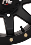 Wheel - HL9 Beadlock - Front/Rear - Matte Black - 15x7 - 4/137 - 6+1 (+50 mm) - view 2