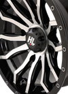 Wheel - HL21 - Front/Rear - Gloss Black w/Machined - 14x7 - 4/137 - 4+3 (+10 mm) - view 2