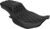 Performance Predator 2-Up Seat - Extended Reach - Vinyl - Silver Double Diamond Stitch - view 1