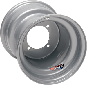 Steel Wheel - Rear - Chrome - 9x9 - 4/110 - 3+6