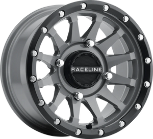 Wheel - Trophy - Simulated Beadlock - Front/Rear - Stealth - 14x7 - 4/137 - 5+2 (+10 mm)