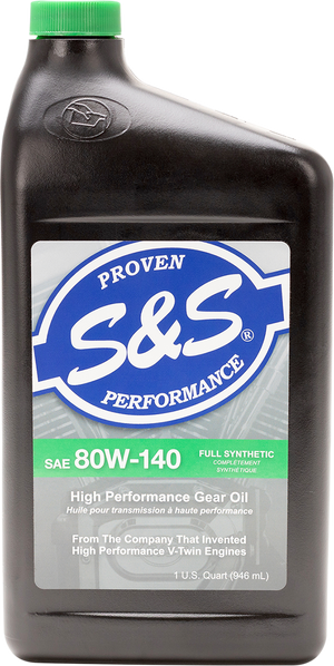 OIL S&S 80W140GEAR SYN QT