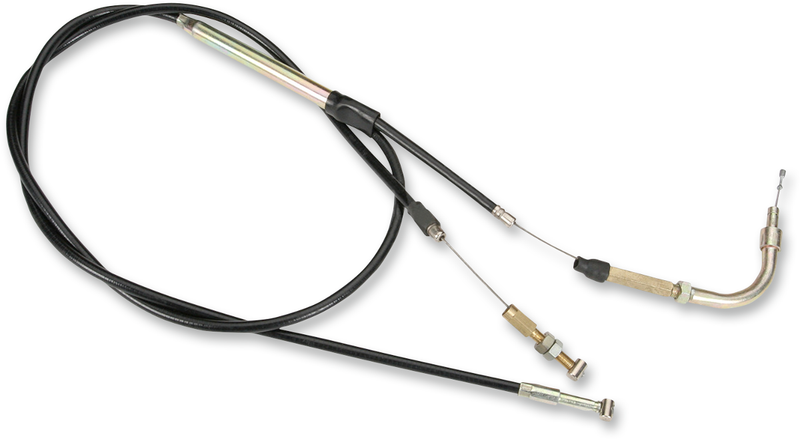 Black Vinyl Throttle Cable - Bombardier