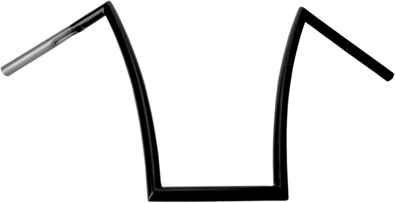 1" Strip Handlebar - 17" - Flat Black