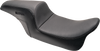 Drifter Seat - Black Logo - Smooth Vinyl - Carbon Fiber - FL '97-'07 - view 1