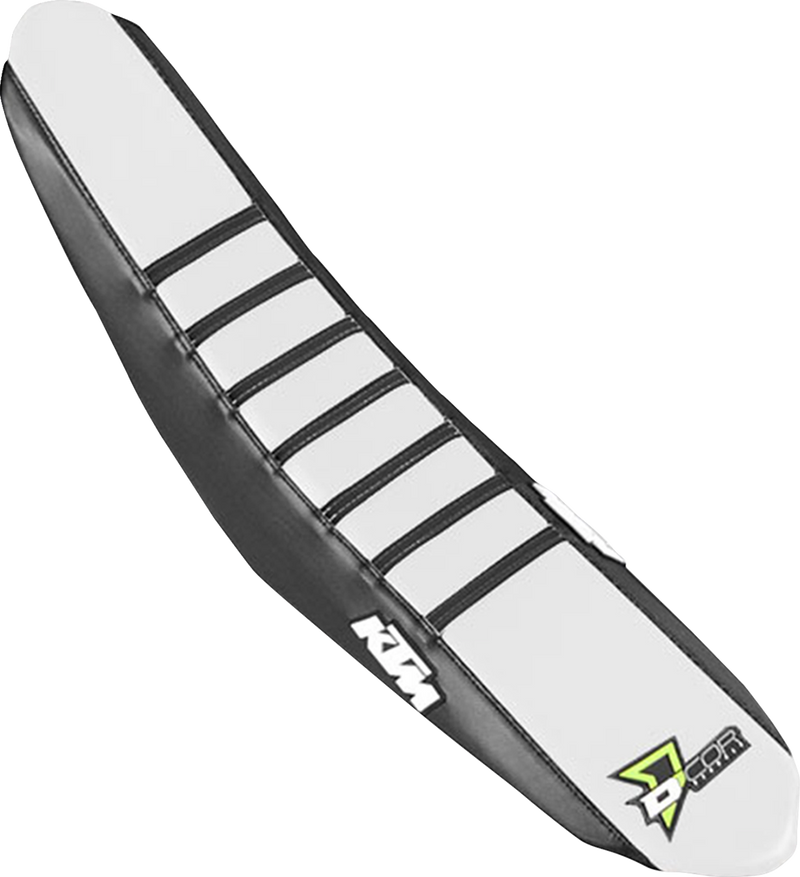 Seat Cover - Black/White - SX/F '11-'16