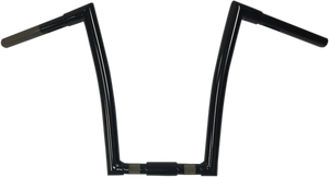 1-1/4" Strip Handlebar - Springer - 14" Rise - Black