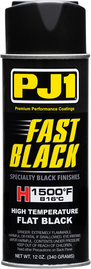 High-Temperature Exhaust Paint - Matte Black - 12 oz. net wt. - Aerosol