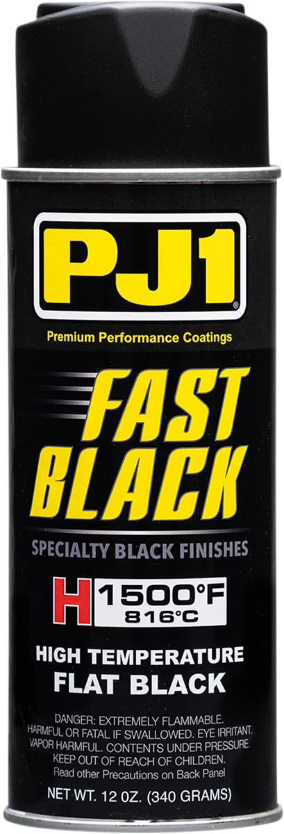 High-Temperature Exhaust Paint - Matte Black - 12 oz. net wt. - Aerosol