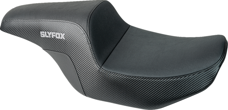 Drifter Tour Seat - Vinyl w/ Slipstop - Gray Logo - FL '23-'24