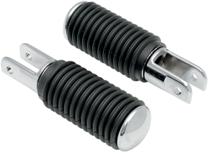 5/8 Mount Pegs - Rubber - Chrome End