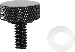 Seat Knob - Smooth - Black - 1/4"-20