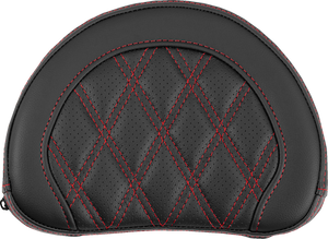 PAD BR CONTOURED LS RED STITCH