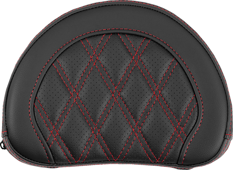 PAD BR CONTOURED LS RED STITCH