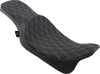 Predator 2-Up Seat - Double Diamond - Silver Stitching - FL '08-'23 - view 1