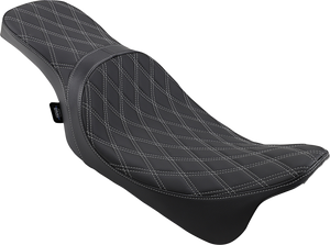 Predator 2-Up Seat - Double Diamond - Silver Stitching - FL '08-'23