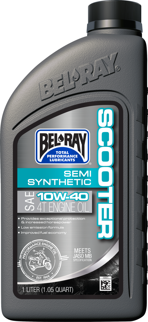 Semi-Synthetic Scooter Oil - 10W-40 - 1 L