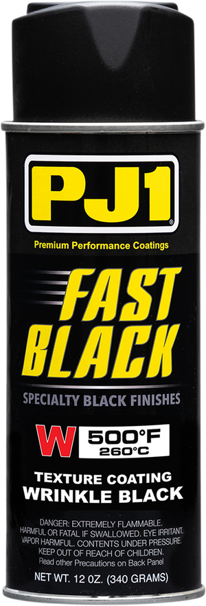 High-Temperature Paint - Wrinkle Black - 12 oz. net wt. - Aerosol