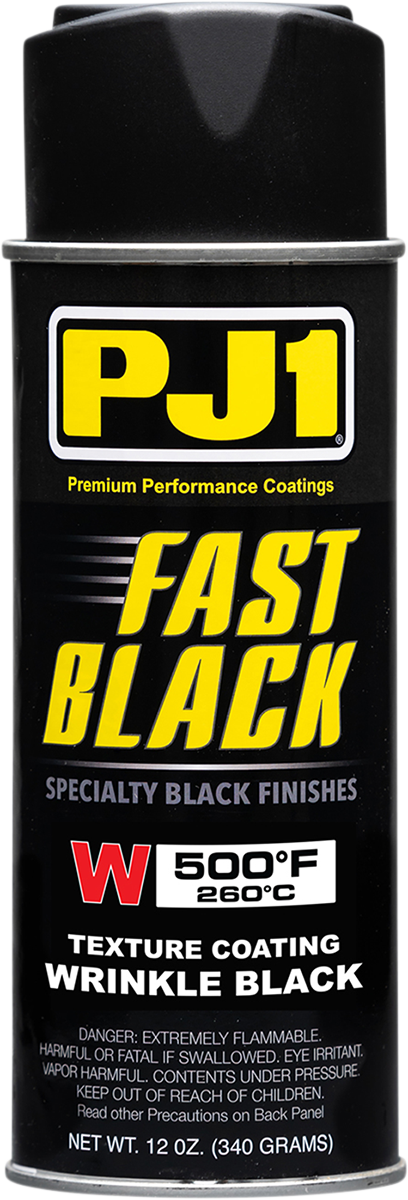 High-Temperature Paint - Wrinkle Black - 12 oz. net wt. - Aerosol