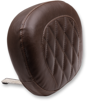 Sissy Bar Pad - Brown - Diamond - FXS/FLS '11-'17