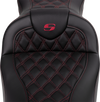 SEAT ROADSOFA LS W/BR BURGUNDY STITCH - view 5