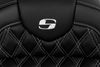 SEAT ROADSOFA LS W/BR SILVER STITCH - view 5