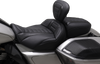 Deluxe Touring Solo Seat - w/ Backrest - Black Stitch - FLT/FLH '23-'25 - view 5