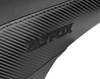Drifter Seat - Black Logo - Smooth Vinyl - Carbon Fiber - FL '08-'23 - view 5
