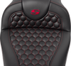 SEAT ROADSOFA HC W/BR RED STITCH - view 6