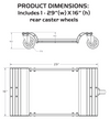 Wheels - Trax Wheels 2.0 - Sled/Snowbike - Adjustable - view 4