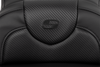 SEAT ROADSOFA CF EXT RCH W/BR BLACK STITCH - view 5