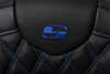 SEAT ROADSOFA LS W/BR BLUE STITCH - view 4
