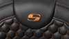SEAT ROADSOFA HC W/BR ORANGE STITCH - view 5