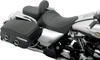 Solo Seat - Mild Stitched - Driver Backrest Compatible - FLH '97-'07 - view 6