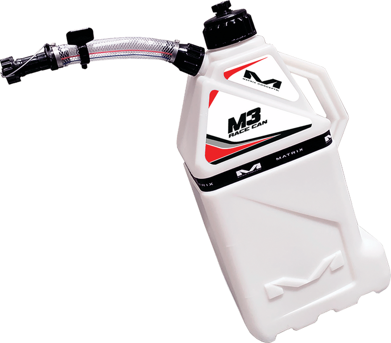 M3 Utility Can - 4 gal - White/Black