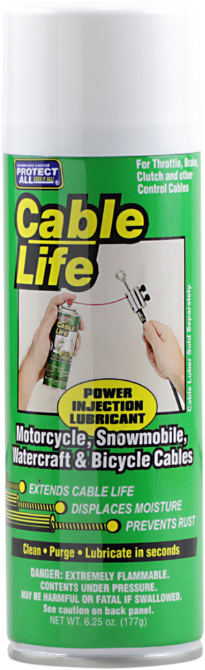 Cable Life Lubricant - 6.25 oz. net wt. - Aerosol
