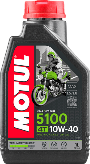 5100 4T Synthetic Blend Oil - 10W-40 - 1L