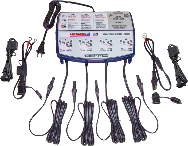 Battery Charger/Maintainer - 4 Bank
