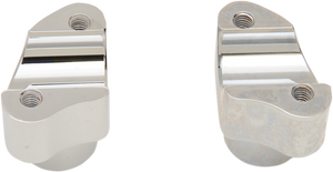 Buffalo Billet Aluminum Handlebar Risers - 1-1/2" - Chrome