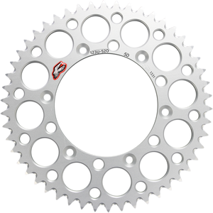 Rear Sprocket - Aluminum - 50 Tooth - Silver - Suzuki