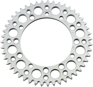 Rear Sprocket - Aluminum - 47 Tooth - Silver - Kawasaki/Suzuki