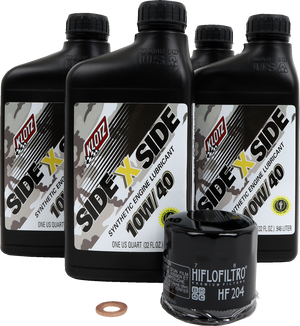 Oil Change Kit - Kawasaki - 10W-40