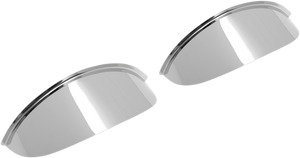 Visor for 4-1/2" Headlight - Chrome