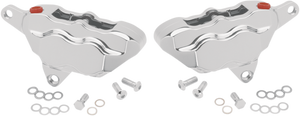 4-Piston Caliper - Dual Disc - Front - Chrome