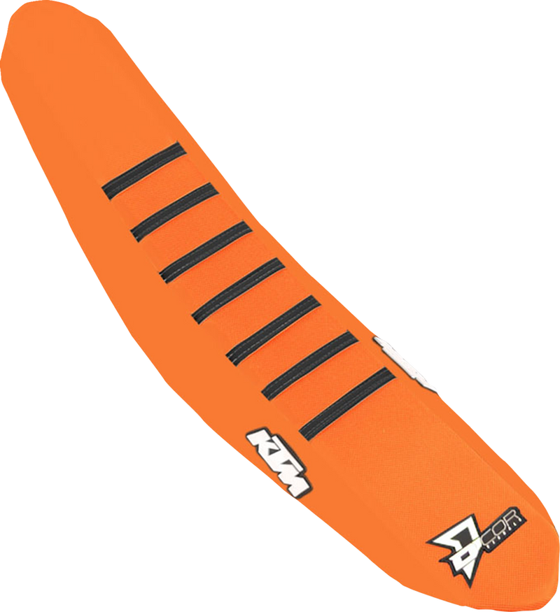 Seat Cover - Orange/Black - SX/F '18-'22