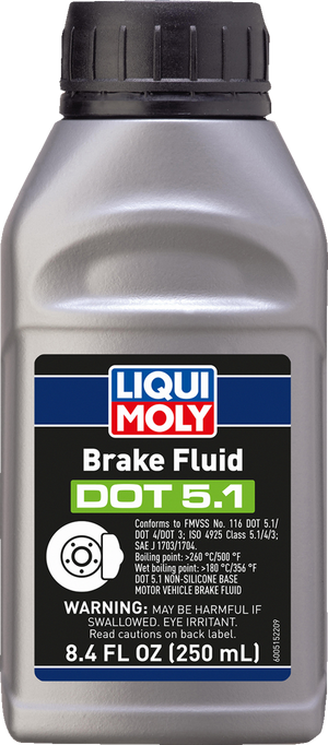 DOT 5.1 Brake Fluid - 250ml
